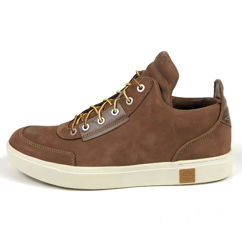 Timberland Amherst High Top Leather Chukka Shoes - Picture 4 of 10